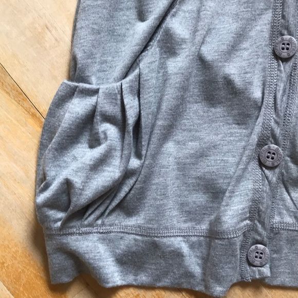 BUFFALO Gray Button Down Long Vest - Picture 5 of 9